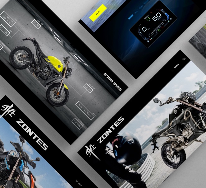 Photo collage from the Zontes website.